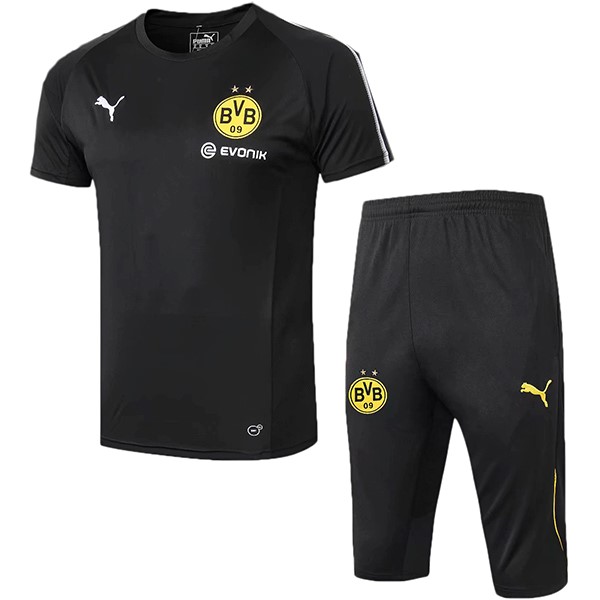 Camiseta Entrenamiento Borussia Dortmund Conjunto Completo 2018-2019 Negro